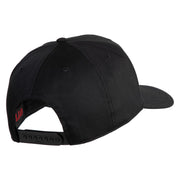25th Infantry Division Vietnam Veteran Patched Solid Cotton Twill 5 Panel Prostyle Snap Cap - Black OSFM