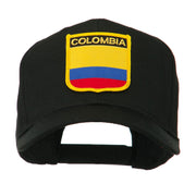 South America Flag Shield Patched Cap