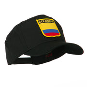 South America Flag Shield Patched Cap