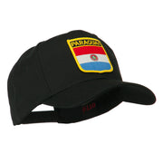 South America Flag Shield Patched Cap