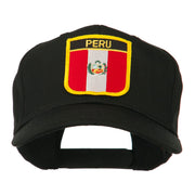 South America Flag Shield Patched Cap