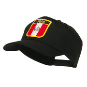 South America Flag Shield Patched Cap