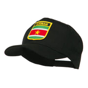 South America Flag Shield Patched Cap