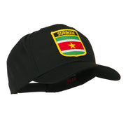 South America Flag Shield Patched Cap