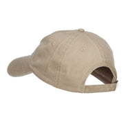 Hiss Off Embroidered Washed Cap