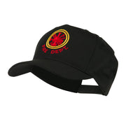 Fire Fighter Dept Symbol Embroidered Cap