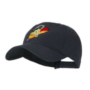 Fishing Fly Face Embroidered Cap