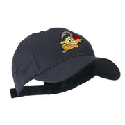 Fishing Fly Face Embroidered Cap