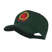 Fire Fighter Dept Symbol Embroidered Cap