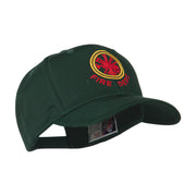 Fire Fighter Dept Symbol Embroidered Cap