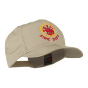 Fire Fighter Dept Symbol Embroidered Cap