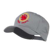 Fire Fighter Dept Symbol Embroidered Cap