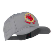 Fire Fighter Dept Symbol Embroidered Cap