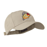 Fishing Fly Face Embroidered Cap