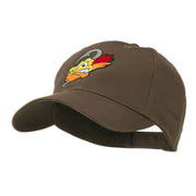 Fishing Fly Face Embroidered Cap