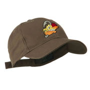 Fishing Fly Face Embroidered Cap