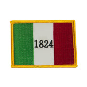 Flag Style Embroidered Patch