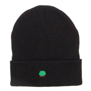 Mini Frog Embroidered Long Beanie