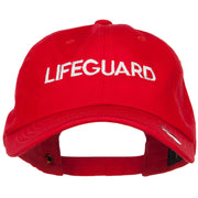 Lifeguard Embroidered Unstructured Cap