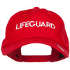 Lifeguard Embroidered Unstructured Cap