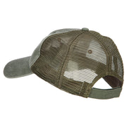 Fur Mama Embroidered Washed Twill Trucker Cap