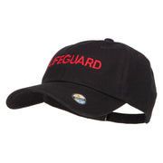 Lifeguard Embroidered Unstructured Cap