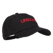 Lifeguard Embroidered Unstructured Cap