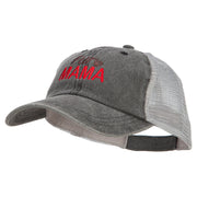 Fur Mama Embroidered Washed Twill Trucker Cap