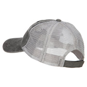 Fur Mama Embroidered Washed Twill Trucker Cap