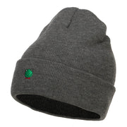 Mini Frog Embroidered Long Beanie