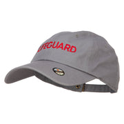 Lifeguard Embroidered Unstructured Cap