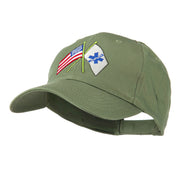 Flags with Star of Life Embroidered Cap