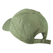 Fly Fishing Man Outline Embroidered Cap