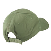 Fly Fishing Man Outline Embroidered Cap