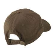 Fly Fishing Man Outline Embroidered Cap