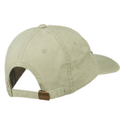 I'd Rather Be Fishing Embroidered Washed Cotton Cap