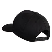 1st Cavalry Division The First Team Patched Solid Cotton Twill Pro Style Cap - Black OSFM
