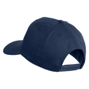 U.S. Marine Corps Vietnam 1959 1975 Patched Solid Cotton Twill 5 Panel Prostyle Snap Cap - Navy OSFM