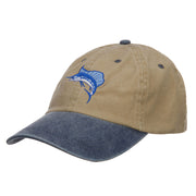 Sailfish Embroidered Washed Two Tone Cap