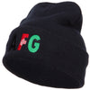 Afghanistan AFG Flag Embroidered Long Beanie