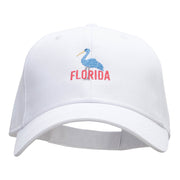 Florida Heron Embroidered Low Profile Cap