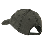 Fishing Spinner Embroidered Washed Cap