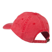 Fishing Spinner Embroidered Washed Cap