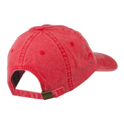 Fishing Spinner Embroidered Washed Cap