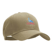 Florida Heron Embroidered Low Profile Cap