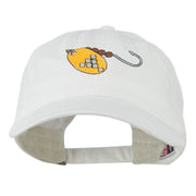 Fishing Spinner Embroidered Washed Cap