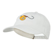 Fishing Spinner Embroidered Washed Cap