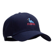 Florida Heron Embroidered Low Profile Cap