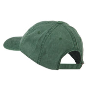 Fishing Spinner Embroidered Washed Cap