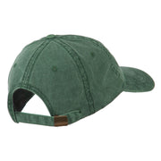 Fishing Spinner Embroidered Washed Cap